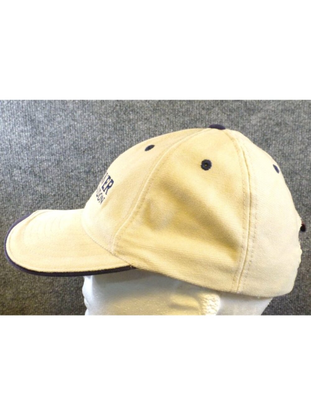 Tower Of London Beige Baseball Cap Adjustable Historic Royal Palaces Logo Embroi - Picture 4 of 6